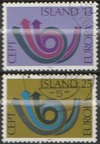 Europa CEPT IJsland 1973 MiNr. 471-472 gestempeld, Postzegels en Munten, Postzegels | Europa | Scandinavië, IJsland, Verzenden