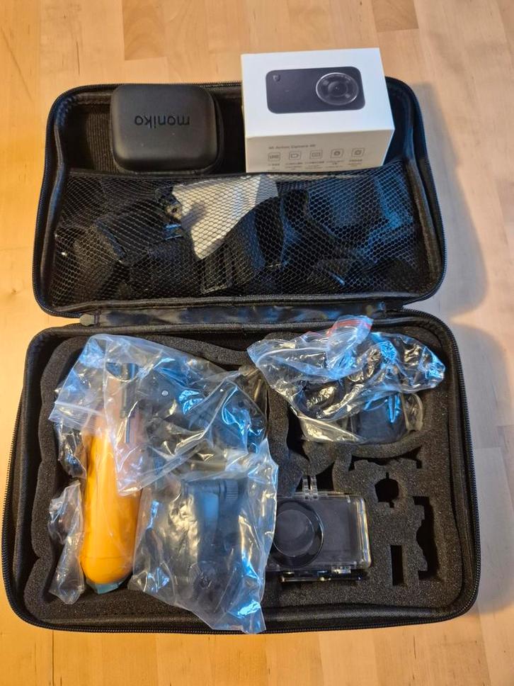 Xiaomi Mi Action Camera 4K - Complete Set!, Audio, Tv en Foto, Actiecamera's, Zo goed als nieuw, Overige merken, Ophalen of Verzenden