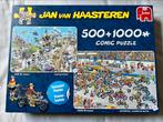 Tour the France (500) & Motorrace (1000) - Jan van Haasteren, Ophalen of Verzenden, 500 t/m 1500 stukjes, Zo goed als nieuw