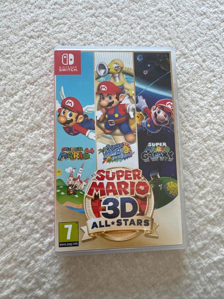Super Mario 3D All-Stars - Nintendo Switch, Spelcomputers en Games, Games | Nintendo Switch, Gebruikt, Platform, 1 speler, Vanaf 7 jaar