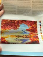 Diamond Painting Herfstlandschap 40x60 cm, Ophalen of Verzenden, Nieuw, Schilderen op nummer