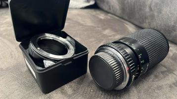 Vivitar 70-210mm f/4.5-5.6 MC Macro + K&F MD-FX Adapter beschikbaar voor biedingen