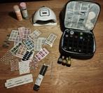 Gelnagel Set Compleet met Lamp & Tas, Gebruikt, Overige kleuren, Ophalen of Verzenden, Handen en Nagels