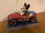 Jim Shore Mickey Mouse Roadster, Mickey Mouse, Ophalen of Verzenden, Zo goed als nieuw, Beeldje of Figuurtje