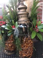 Kerst Lantaarns, Ophalen, Bruin, Zo goed als nieuw, Metaal
