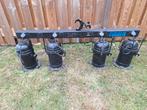Showtec ShowBar 4 met 4 stuks par, Ophalen, Gebruikt, Licht