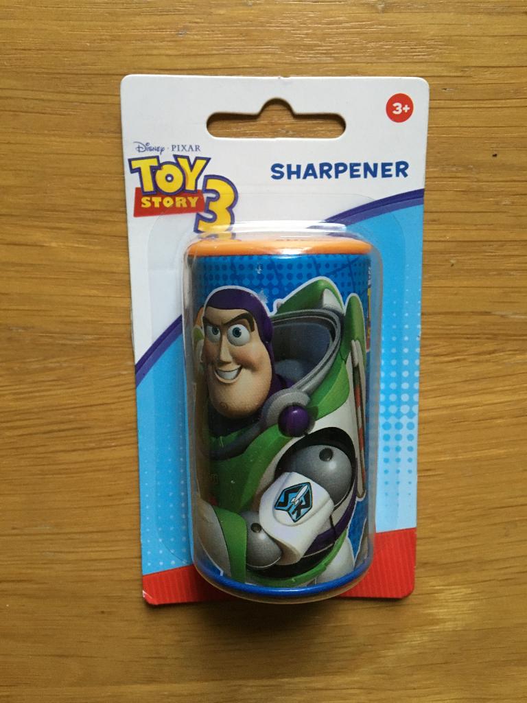 Toy Story Buzz Lightyear puntenslijper, Verzamelen, Disney, Ophalen of Verzenden, Overige figuren, Nieuw, Beeldje of Figuurtje