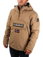 Napapijri Rainforest Winter 2 Jacket in Beige, Kleding | Heren, Maat 46 (S) of kleiner, Beige, Napapijri, Zo goed als nieuw