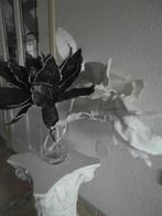 kunstbloemen zwart wit 3 stuks 55 L en 45 m breed buigbaar, Ophalen of Verzenden, Zo goed als nieuw, Binnen