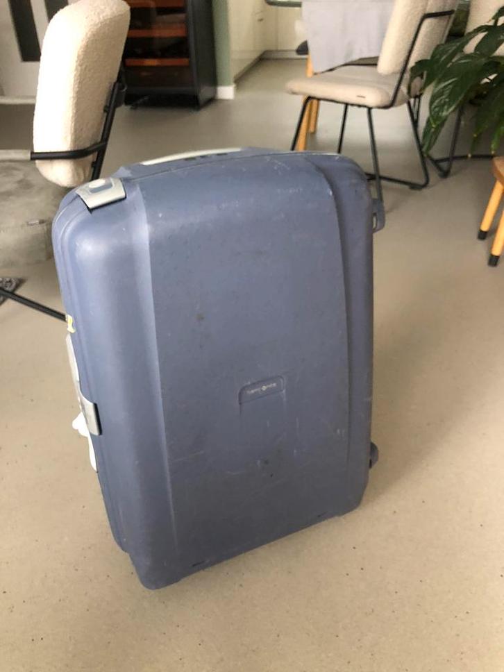 Samsonite koffer 80 Liter, Sieraden, Tassen en Uiterlijk, Koffers, Gebruikt, Hard kunststof, 70 cm of meer, 45 tot 55 cm, Slot