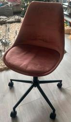 Nette Velvet Bureaustoel - Zo Goed Als Nieuw!, Ophalen of Verzenden, Zo goed als nieuw, Roze, Bureaustoel