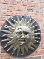maan en zon muurhanger van gips, Ophalen of Verzenden, 'T Olde Gre-j, Info@toldegrej.nl, Endepoelstraat 20f Didam