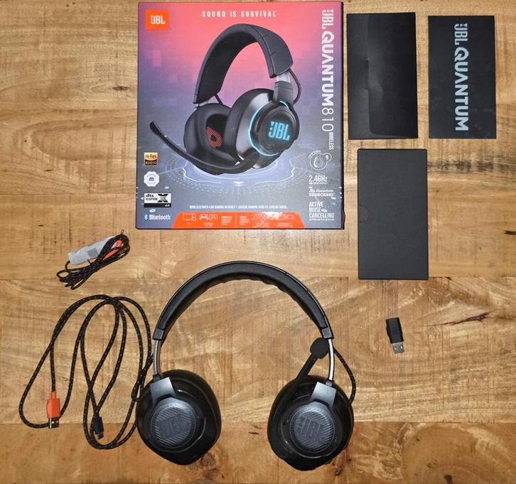 JBL Quantum 810 - Zo goed als nieuw!, Audio, Tv en Foto, Koptelefoons, Zo goed als nieuw, Over oor (circumaural), Overige merken