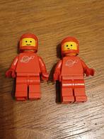 Lego Classic Space Minifiguren rood 2 stuks, Ophalen of Verzenden, Gebruikt, Losse stenen, Lego