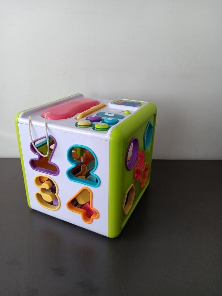 Educatieve activiteitenkubus – vormen & cijfers, Kinderen en Baby's, Speelgoed | Educatief en Creatief, Gebruikt, Puzzelen, Ontdekken