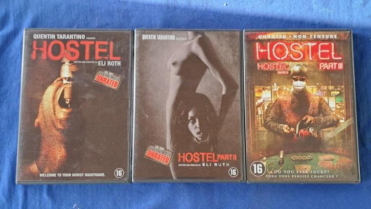 Hostel Trilogy, Cd's en Dvd's, Dvd's | Horror, Zo goed als nieuw, Vanaf 16 jaar, Ophalen of Verzenden