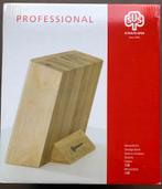 Schulte-Ufer Messenset 10-delig met blok nieuw in verpakking, Nieuw, Ophalen of Verzenden, Rvs of Chroom, Vaatwasserbestendig