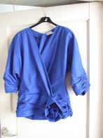 Frank Usher nagenoeg nieuw feestelijk blouse koningsblauw 36, Blauw, Ophalen of Verzenden, Zo goed als nieuw, Frank Usher