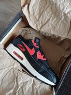 Nike Air Max 90 Premium Black Red - Maat 43, Nike air max, Zwart, Ophalen of Verzenden, Sneakers of Gympen