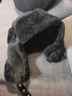 Leren muts zwart, Ophalen of Verzenden, Nieuw, Overige maten, Muts