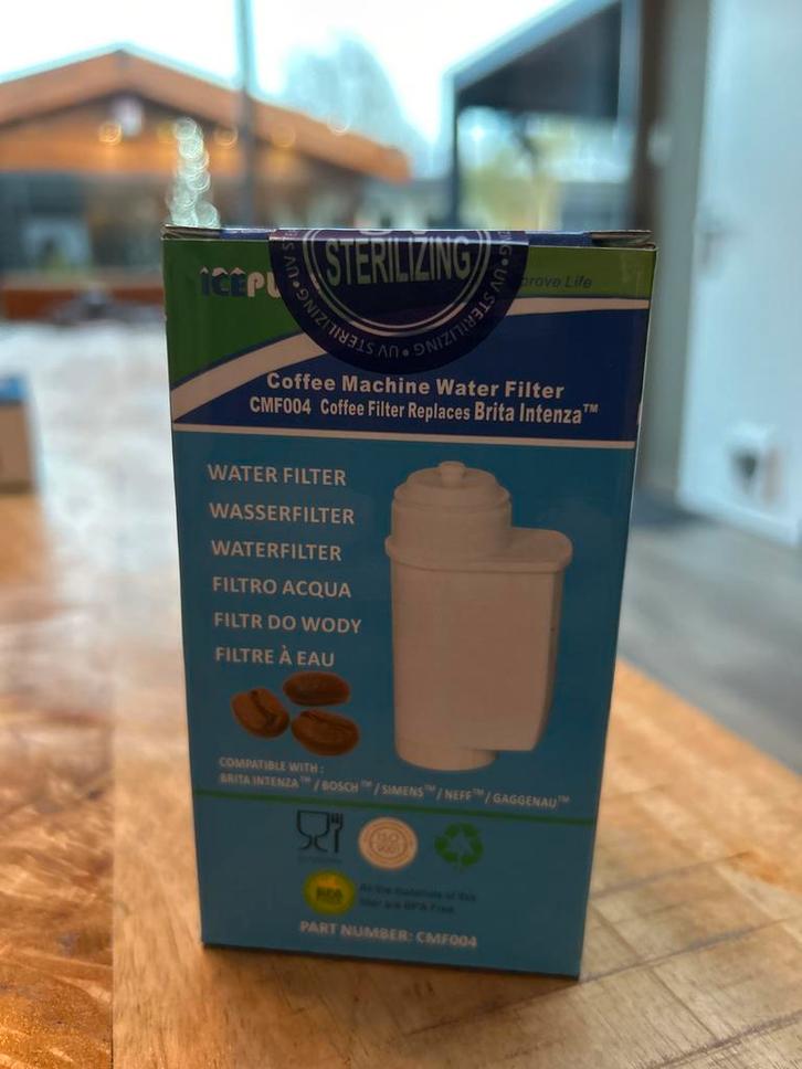 Waterfilter Ice Pure - Koffiemachine, Witgoed en Apparatuur, Koffiezetapparaten, Nieuw, Koffiemachine, 1 kopje, Afneembaar waterreservoir