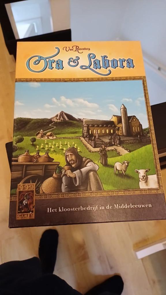 bordspel strategiespel 999 games Ora et Labora Uwe Rosenberg, Hobby en Vrije tijd, Gezelschapsspellen | Bordspellen, Nieuw, Een of twee spelers