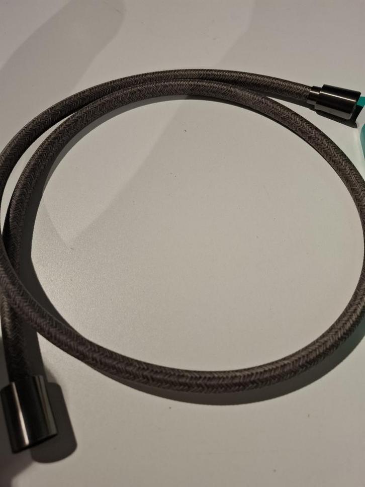 Hansgrohe Designflex Textiel  125 cm Brushed Black, Doe-het-zelf en Verbouw, Sanitair, Nieuw, Ophalen