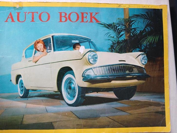 Vintage Autoboek jaren’60 - zeldzaam, Boeken, Auto's | Boeken, Gelezen, Overige merken, Ophalen