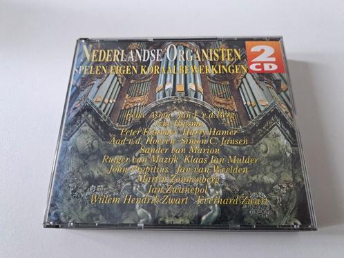 2CD - Nederlandse Organisten Spelen Eigen Koraalbewerkingen, Cd's en Dvd's, Cd's | Religie en Gospel, Gebruikt, Koren of Klassiek