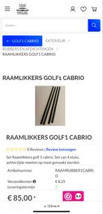 Golf 1 cabrio raamrubbers, Ophalen of Verzenden, Nieuw, Volkswagen