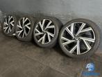 6mm! Originele VW Golf 8 5H Bergamo 18 inch zwarte velgen 5x