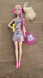 Barbie Popster met Gitaar & Microfoon, Ophalen of Verzenden, Gebruikt, Barbie