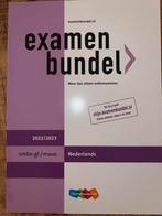 Examenbundel vmbo-gt/mavo Nederlands 2022/2023, Ophalen of Verzenden, Zo goed als nieuw, VMBO, Nederlands