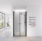 LAVEA Douchewand Zwaaideur 105x195cm Zwart, Huis en Inrichting, Ophalen, Nieuw, Met douche