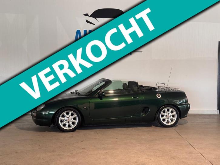 MG F 1.8i INCLUSIEF HARDTOP!, Auto's, MG, Bedrijf, Te koop, F, Airbags, Alarm, Centrale vergrendeling, Elektrische buitenspiegels