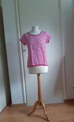 Shirt, streep, rose, Kleding | Dames, Ophalen of Verzenden, Zo goed als nieuw, Korte mouw, Roze