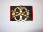 Baretembleem Veldartillerie, Ophalen of Verzenden, Landmacht, Nederland, Embleem of Badge