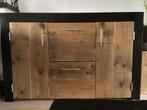 Steigerhouten dressoir, Huis en Inrichting, Kasten | Dressoirs, Ophalen, Gebruikt, 100 tot 150 cm, 25 tot 50 cm