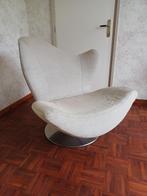 Esprit wave draaifauteuil / fauteuil, Huis en Inrichting, Ophalen, Gebruikt, 75 tot 100 cm, Metaal