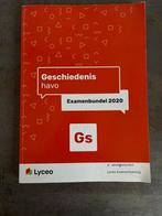 Lyceo - Geschiedenis havo (examenbundel 2020), Ophalen of Verzenden, Zo goed als nieuw, HAVO, Geschiedenis