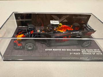 Max Verstappen RB14 1:43 Spanje GP 2018 0293/1000 beschikbaar voor biedingen