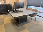 Eettafel bureau werkbank etc  150 x 150 x 77 hoog, Huis en Inrichting, Tafels | Eettafels, Ophalen, Gebruikt, 200 cm of meer, 50 tot 100 cm