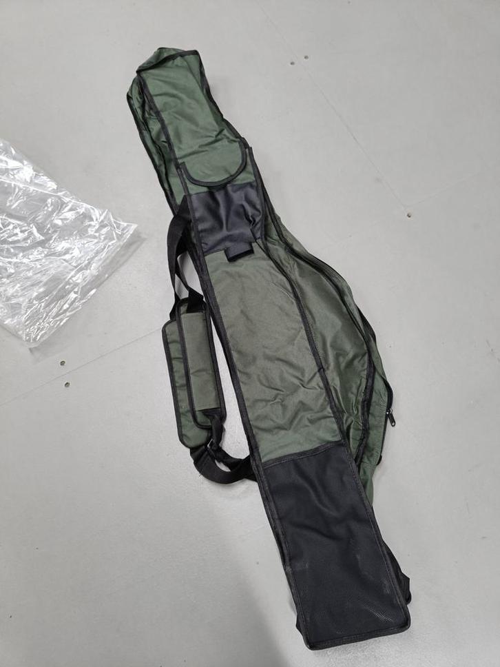 NIEUW Ultimate foudraal 135cm 3hengels+molens + accessoires, Watersport en Boten, Hengelsport | Algemeen, Zo goed als nieuw, Ophalen of Verzenden