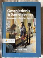 Geschiedenis & Samenleving, Boeken, Noordhoff, Zo goed als nieuw, Alpha, HBO