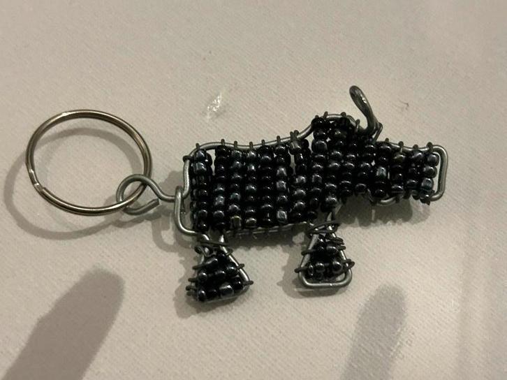 Handgemaakte Sleutelhanger - Buffel, Verzamelen, Sleutelhangers, Nieuw, Ophalen of Verzenden