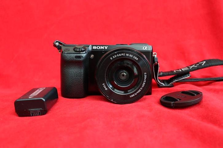 Sony Nex-7 + 16-50 Oss lens, Audio, Tv en Foto, Fotocamera's Digitaal, Gebruikt, Sony, Ophalen of Verzenden