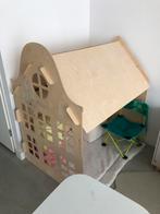 Grote Houten Speelhuisje Binnen Huisje Kinderen, Ophalen of Verzenden, Zo goed als nieuw, Overige typen