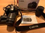 Canon EOS 1100D Spiegelreflexcamera met 2 lenzen en statief, Gebruikt, Spiegelreflex, Canon, Ophalen of Verzenden