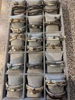 Restpartij armbanden, Ophalen of Verzenden, Zo goed als nieuw, Overige kleuren, Leer