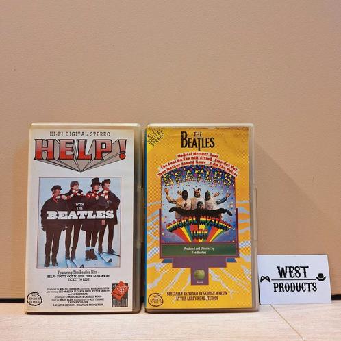 2x The Beatles VHS Collection, Cd's en Dvd's, VHS | Documentaire, Tv en Muziek, Gebruikt, Muziek en Concerten, Alle leeftijden